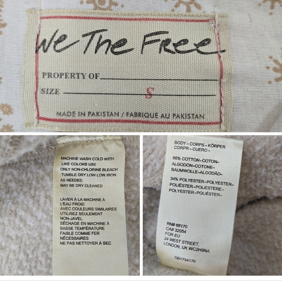 We The Free Beige Button-Up Oversized Cardigan - Picture 10 of 13